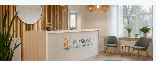 Ruhige Atmosphäre in der Physiomed Praxis